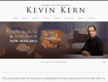 Tablet Screenshot of kevinkern.com